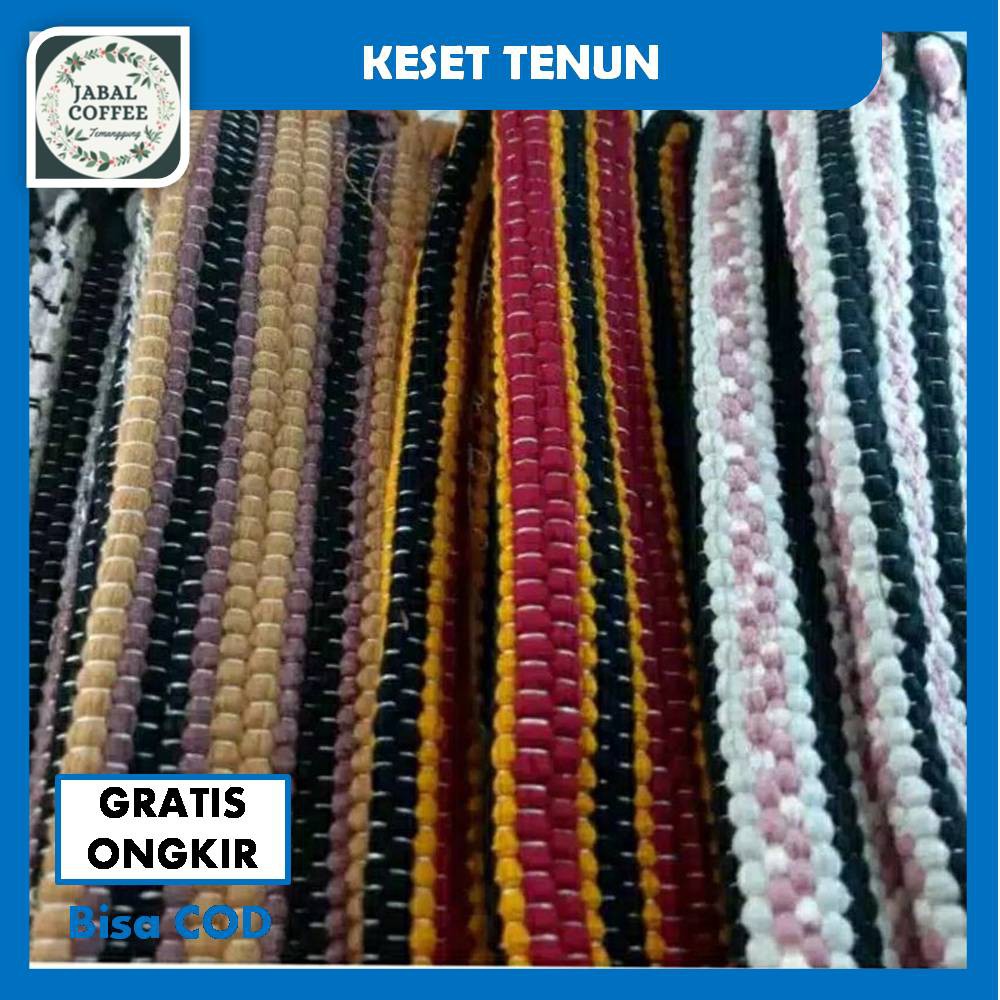 Keset Rajut Tenun Tebal / Keset Tenun Rajut / Keset / Keset Tenun / Keset Kaki Anti SelipJ78