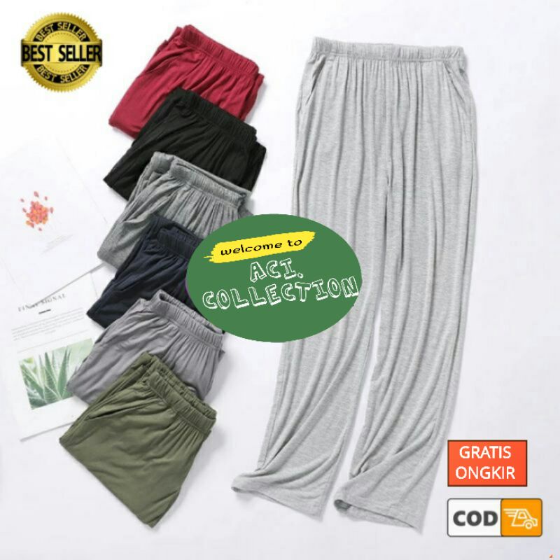 Celana Panjang Santai Harian Rumahan / Celana tidur Wanita / Celamis Los Wanita