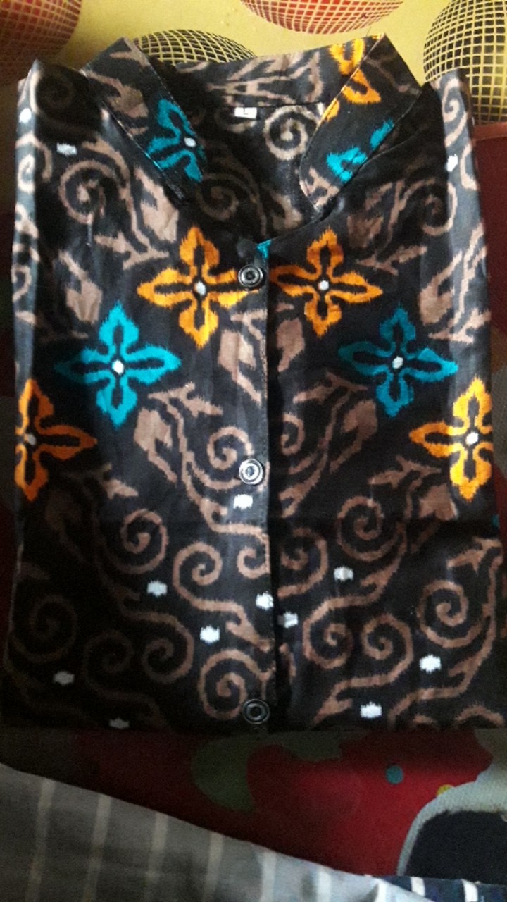 Atasan Batik Blouse Seragam Batik Solo Batik Kantor Baju Batik Wanita Bd 106