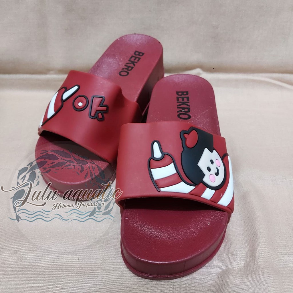 Sandal Selop Anak/ Sandal Jelly/ Sandal Kokop karakter - 1840