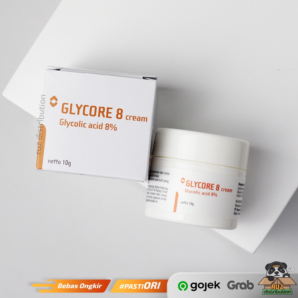 Glycore 8 Cream Glycolic Acid 8% Cream Peremajaan Kulit Anti Penuaan