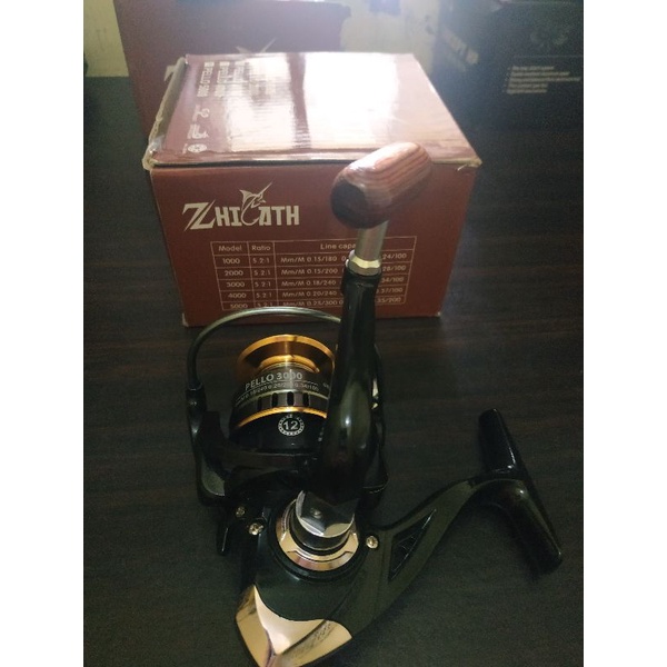 Reel Zhicath Pello 2000 Murah spool besi