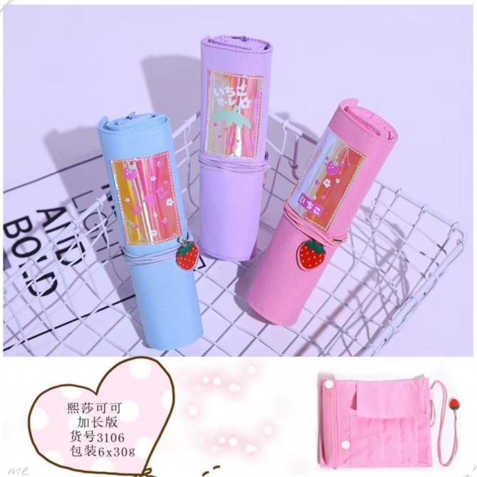 

BISA COD Tempat Pinsil Gulung Roll Pencil Case Pouch Kosmetik Korea Style Impor/TEMPAT PENSIL AESTHETIC/TEMPAT PENSIL ANAK PEREMPUAN/TEMPAT PENSIL LUCU/TEMPAT PENSIL 3D/TEMPAT PENSIL TRANSPARAN/TEMPAT PENSIL LUCU/TEMPAT PENSIL KOREA/TEMPAT PENSIL