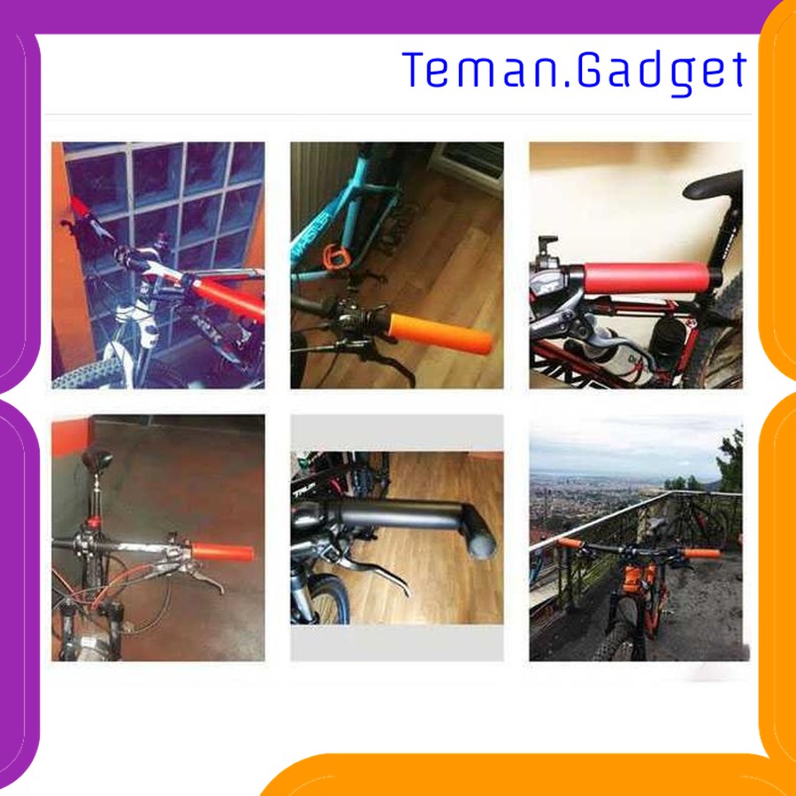 TG-IB225 EACHGO HANDGRIP SEPEDA SPORTY BAHAN SILIKON BIKE HANDLEBAR GRIP - STD
