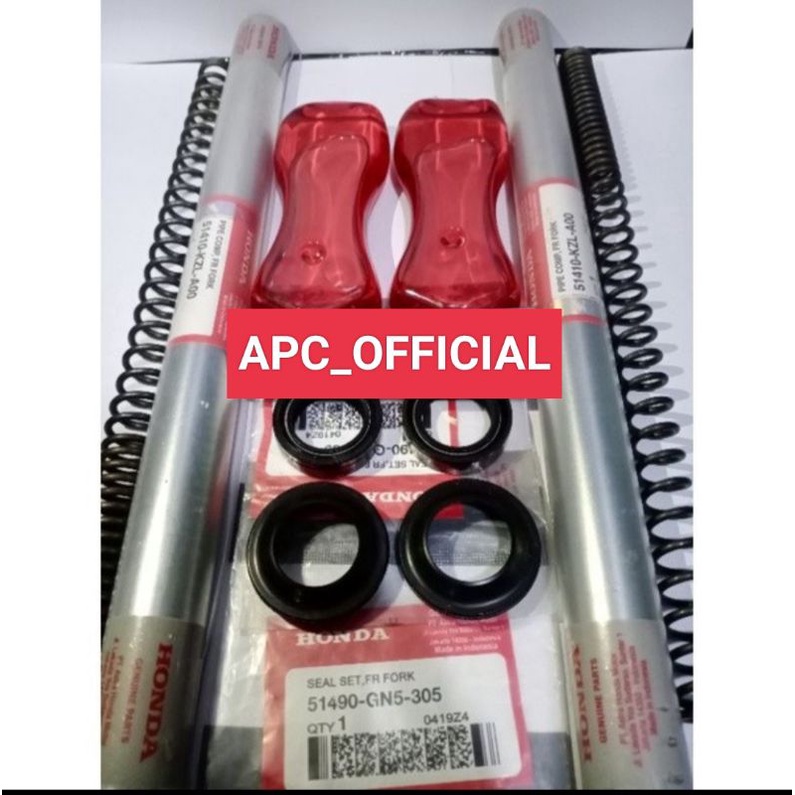 PAKET AS SHOCK DEPAN KZL VARIO 110 Fi  VARIO 125 Fi VARIO 150 Fi BEAT Fi