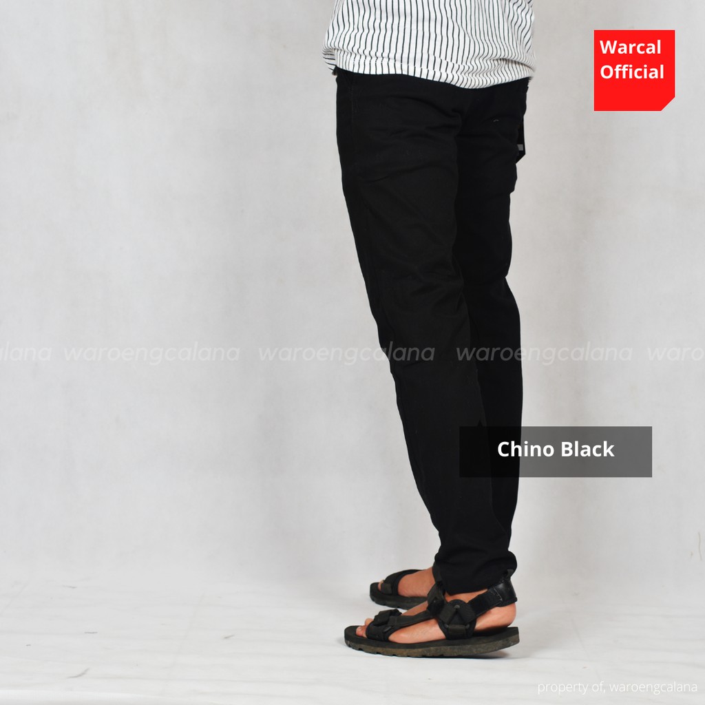 Chino Pants Black Original Lokal Brand