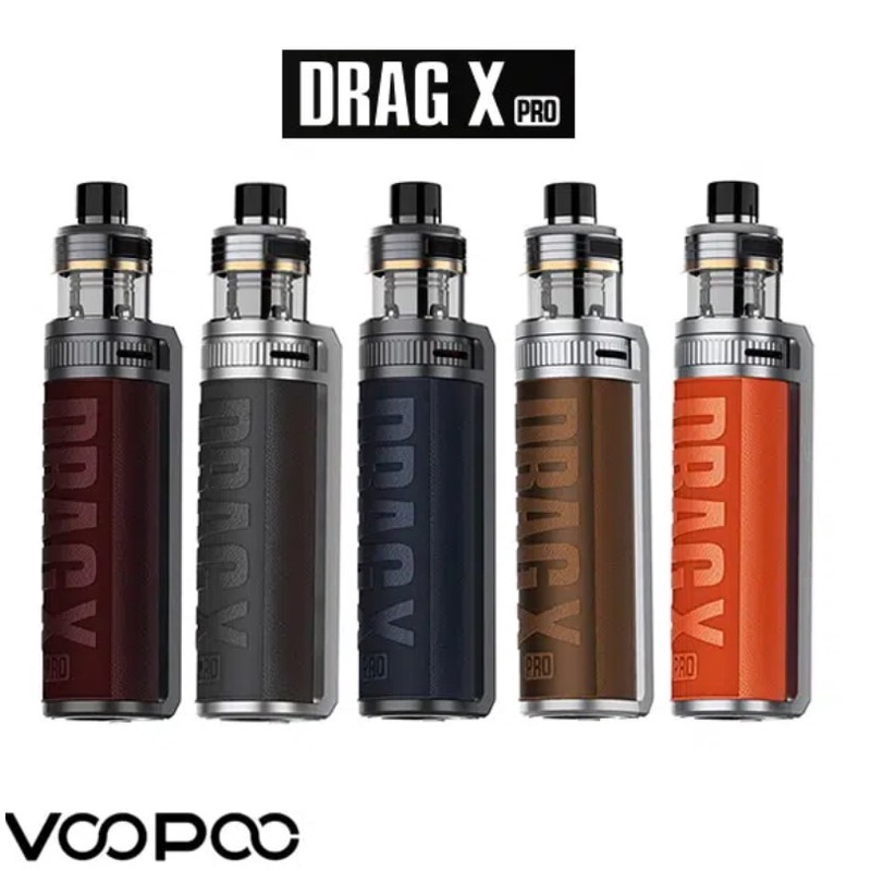 VAPOOR DRAG X PRO POD KIT ORIGINAL 100% FULL SET EXTERNAL BATTERY