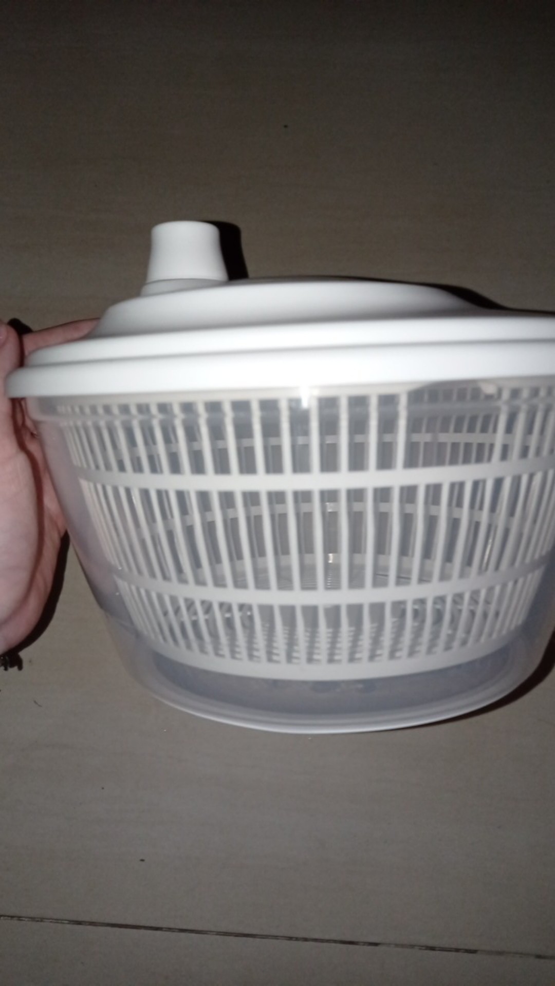 Tkig, Pengering Sayuran/ Pengering Buanh/ Wadah Cuci Sayuran Putih