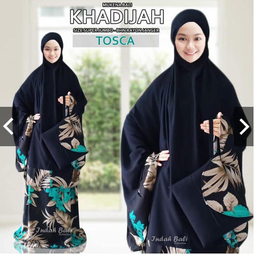 Termurah Mukena Sholat Lebaran Bali KHADIJAH Super Jumbo Toko