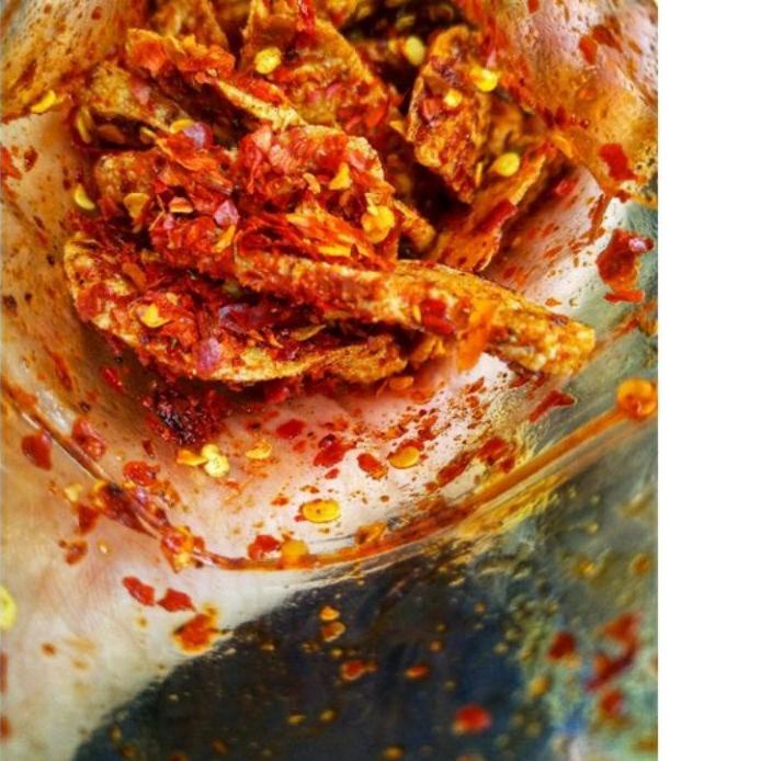 

1.1 sale Keripik basreng pedas daun jeruk netto 100 gram