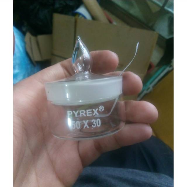 Botol timbang 50 x 30 pyrex