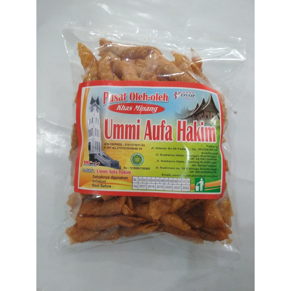 

Karang Kacang Ummi Aufa Hakim Khas Padang 250 gram