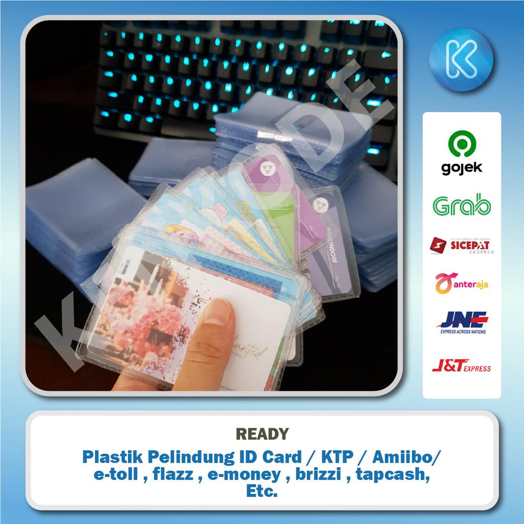 

Plastik Pelindung Kartu ID card Amiibo E-toll Akses Sleeve