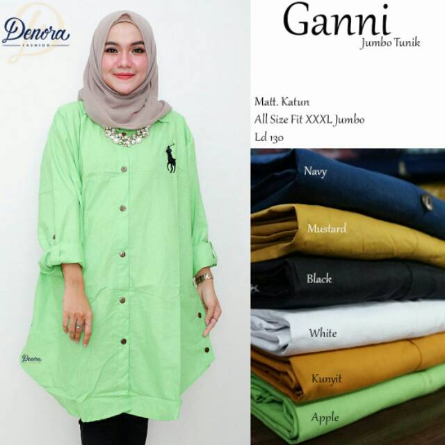 GANNI JUMBO TUNIK