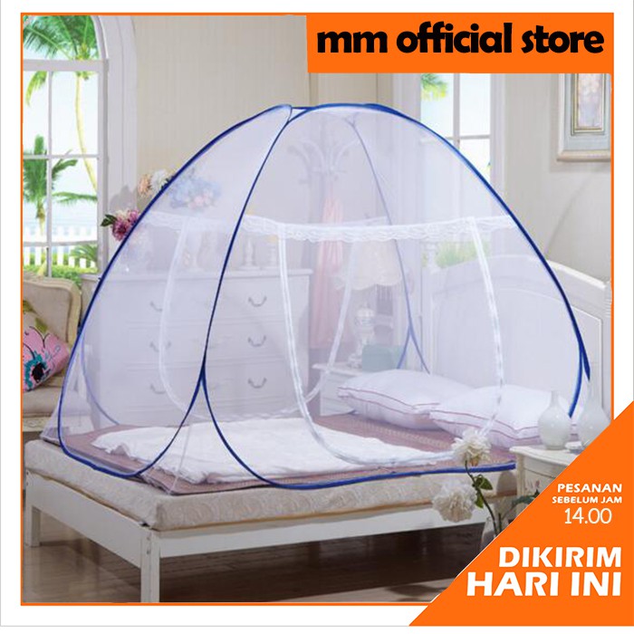 KELAMBU TENDA, KELAMBU BAYI, KELAMBU LIPAT, KELAMBU ANTI NYAMUK ADA PINTU KLAMBU BAYI SERBAGUNA