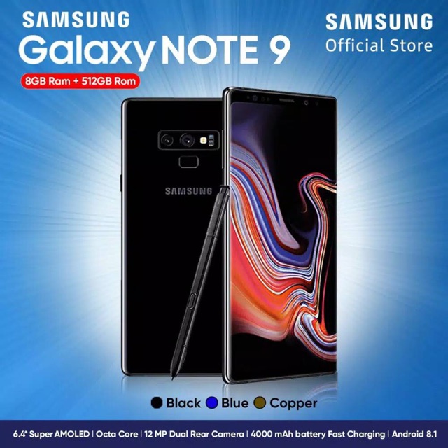 Samsung Galaxi Note 9 (8/512GB)