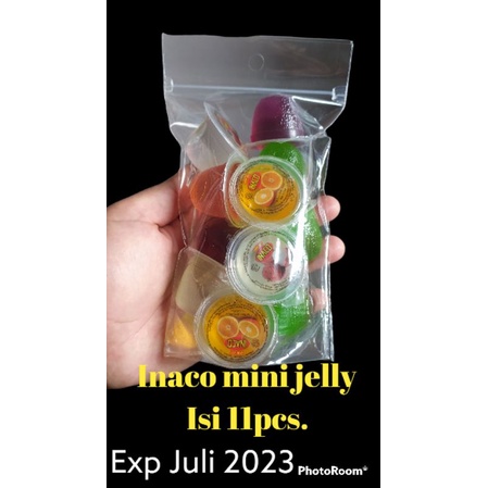 

Inaco mini Jelly mix rasa buah kiloan/makanan ringan/