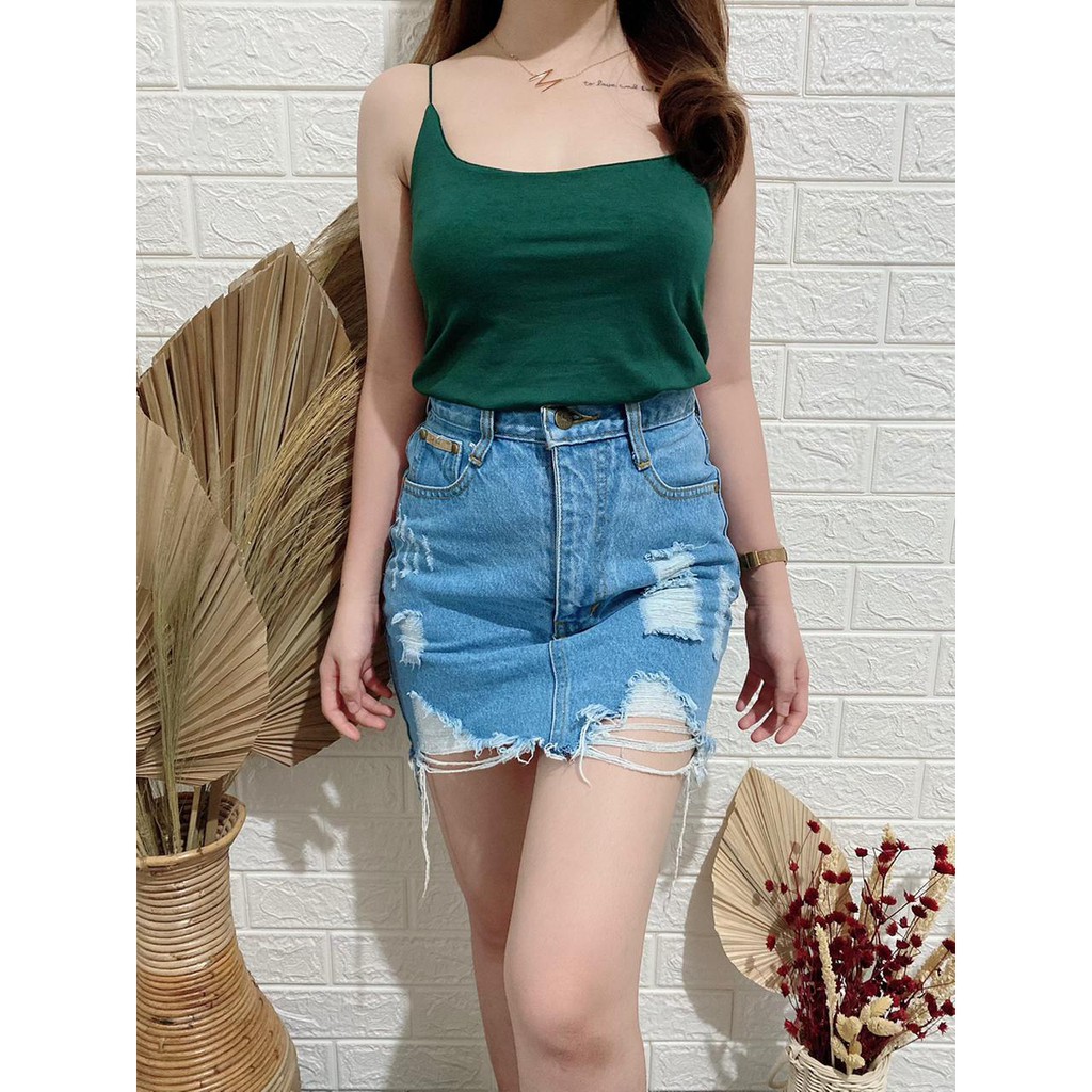 TANK TOP CROP POLOS / TANK TOP WANITA / TANK TOP / TANK TOP PREMIUM / VIMEL COLLECTION