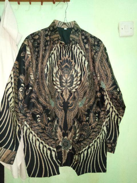 Gurdo Tumurun Kemeja Batik Pria Batik Solo Modern Kemeja Pria Lengan Pendek Ori By Florist