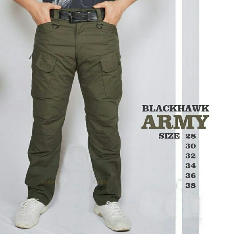 CELANA PANJANG TACTICAL CARGO BLACKHAWK ORIGINAL