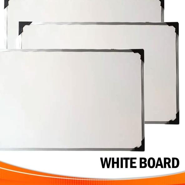 

➲ IDOLMART Whiteboard Papan Tulis Putih Ukuran 40x80 - Murah - 40 x 60 ✬