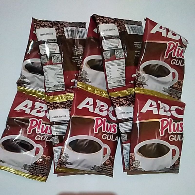 Kopi ABC plus  Gula Renceng murah kopi hitam