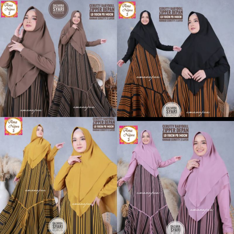 Dazarra Syar'i Pakaian Muslim Wanita