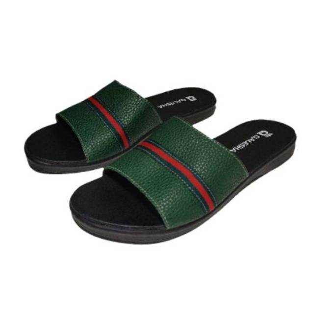 Insyira - Sandal Wanita Bellinda / Sandal Papirut Wanita Non Slip Alas Hitam / Sandal Wanita Selop Horisontal