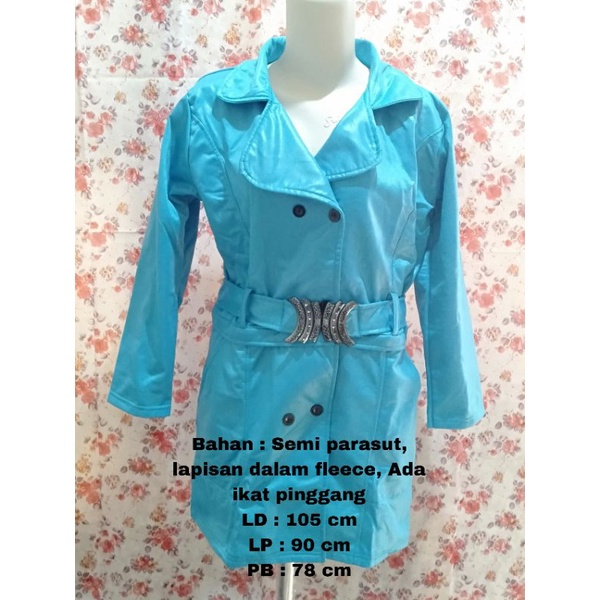 Long Coat Semi Parasut