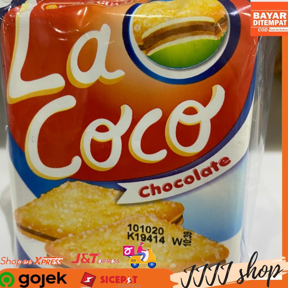 

Khong Guan La Coco Chocolate Biskuit Cemilan Snack Rasa Cokelat 240gr