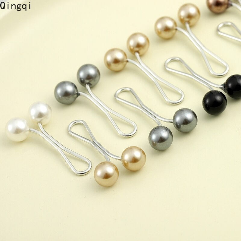 Klip Pin Mutiara Multi Warna Aksesoris Hijab Wanita Muslimah