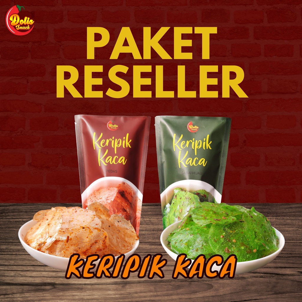 

PAKET RESELLER KERIPIK KACA DOLIS SNACK