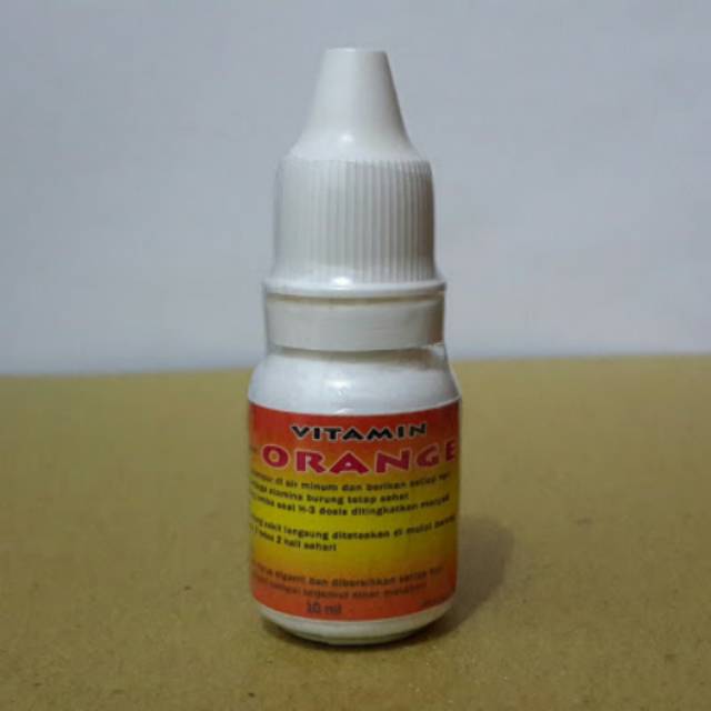 Vitamin Orange Cair Untuk Semua Jenis Burung Vitamin Harian