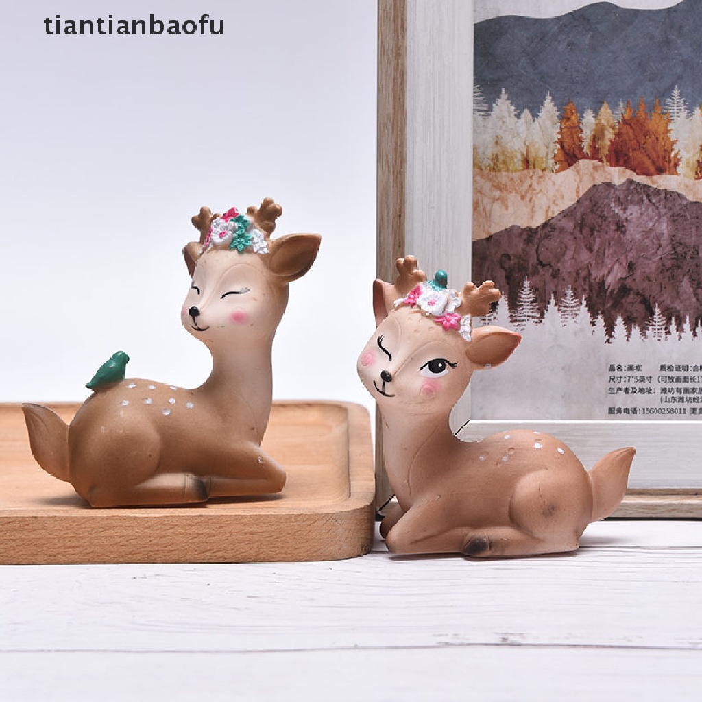 Topper Kue Bentuk Rusa Sika Lucu Untuk Dekorasi Pesta Pernikahan