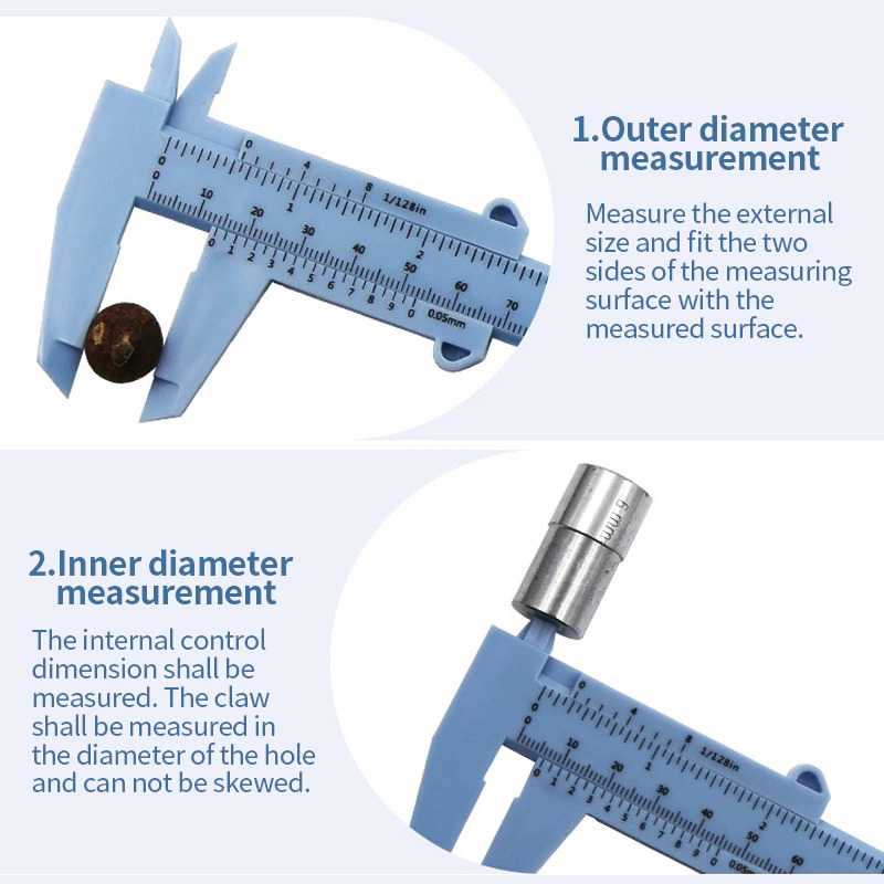 Jangka Sorong Vernier Caliper Gauge Micrometer 150mm / Jangka Sorong Sketmat Sigmat Sikmat Vernier Caliper Kaliper Mikrometer Digital Analog Besi Lcd Terkiro Panjang Insize Pertukangan Plastik Mini / Alat Ukur Pengukur Panjang Caliper Murah Original