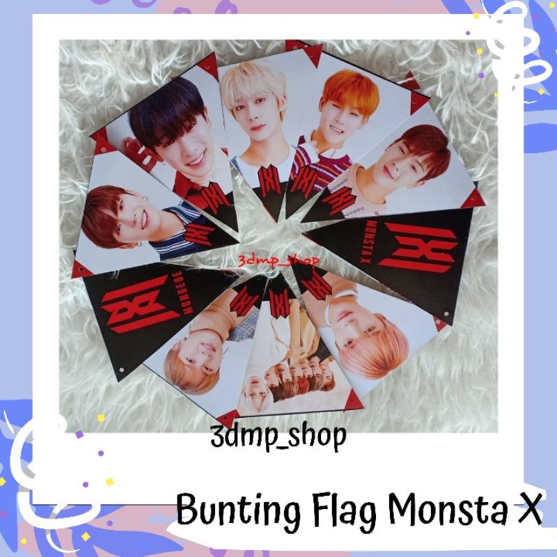 Bunting Flag Garland Monsta-X Monsta X