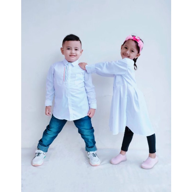 Kemeja dan dress anak (bordir)