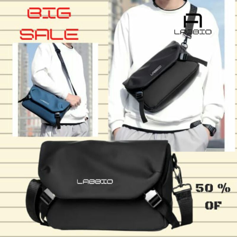 Tas Selempang Pria waterproof Sling bag pria Anti Air Terbaru Messenger Bag