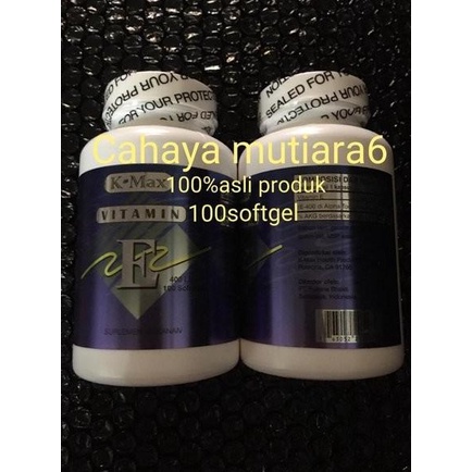 Obat & Vitamin Kmax Vitamin E 400Iu..Suplemen Anti 6Y3Khdknfb