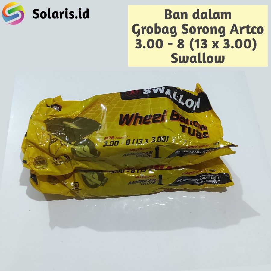 Ban Dalam Gerobak Angkong Sorong Dorong Lori Arko Artco 300 - 8 ( 13 x 3.00 )