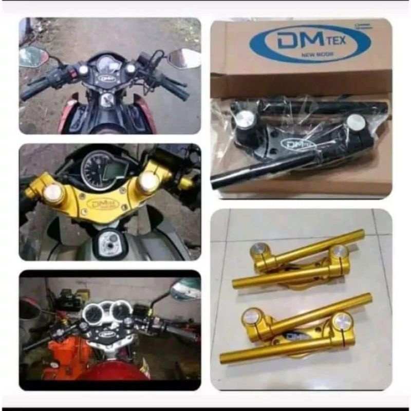 STANG JEPIT PLUS DUDUKAN VIXION NEW VIXION OLD, MEGAPRO ,BYSON VERZA ,TIGER ,BEAT STRET , XABRE