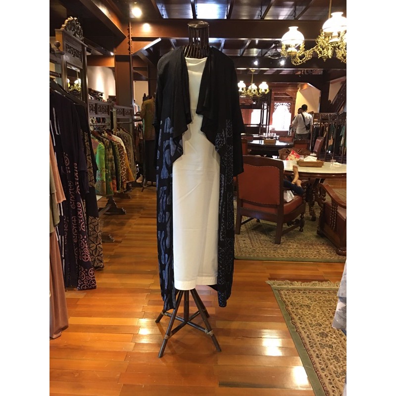 Long Frea Cardi Vest Blazer rompi Batik Abstrak By Dian Pelangi ( ORIGINAL ) Limited Edition 