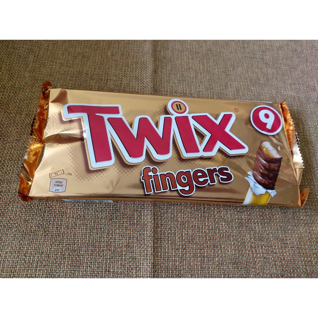 Twix Fingers isi 9