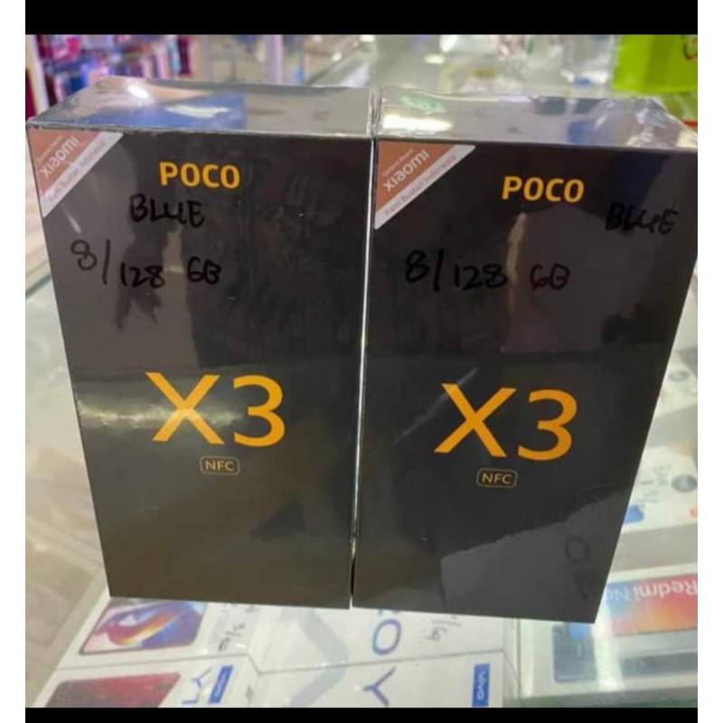 Xiaomi poco EX3 new baru original no repack ram 8/128 gb