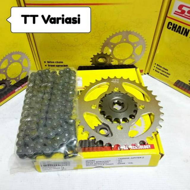 Gear Set SSS Jupiter Z / Vega R Lama / Vega R New - Chain Kit