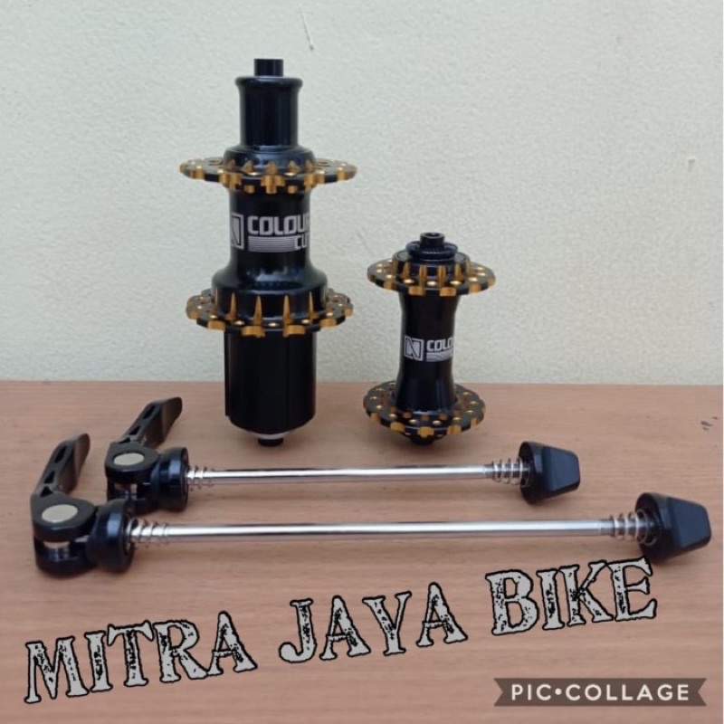 Hub FreeHub Nautilus 28H COLOUR CUT V-BRAKE Jangkrik