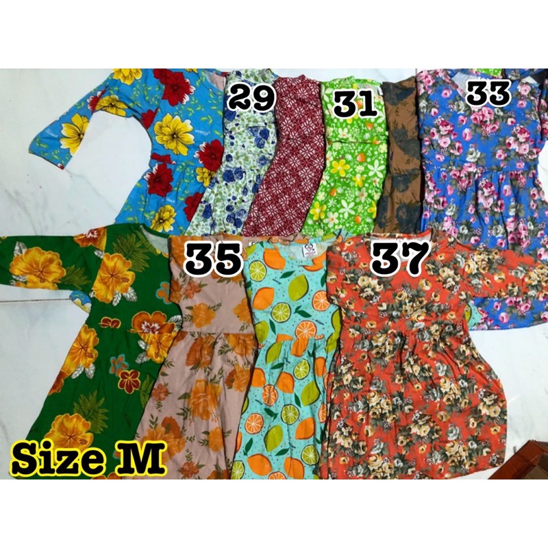 BAJU DRESS ANAK SIZE M / DRESS ANAK LENGAN PANJANG ALISSA nablfashion