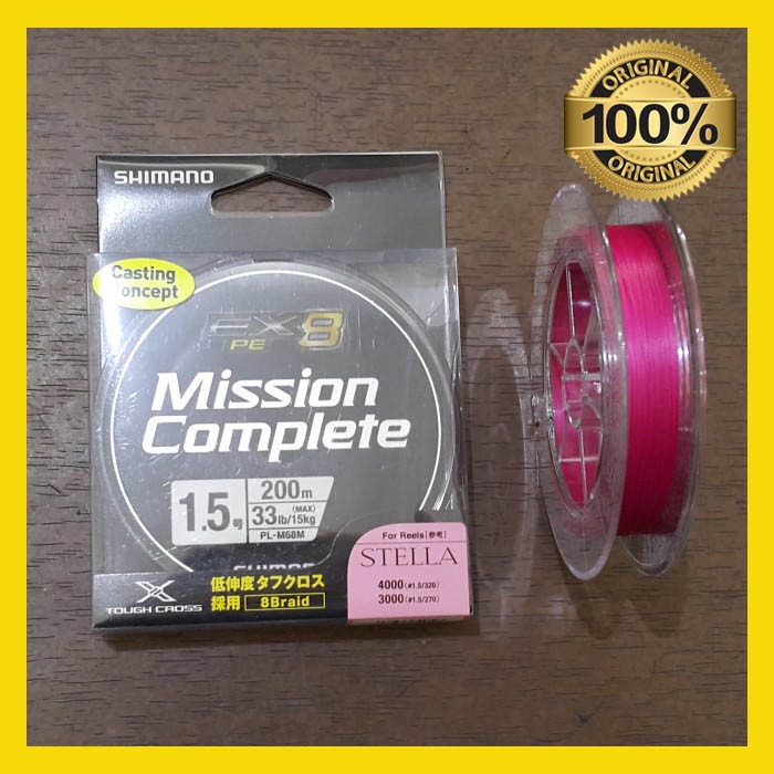 Senar Shimano Mission Complete PE 33LB