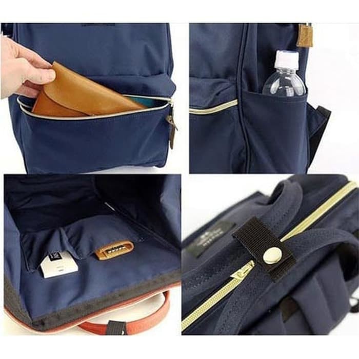 Tas Ransel Oxford Anello Size L ORIGINAL - CEWEK COWOK