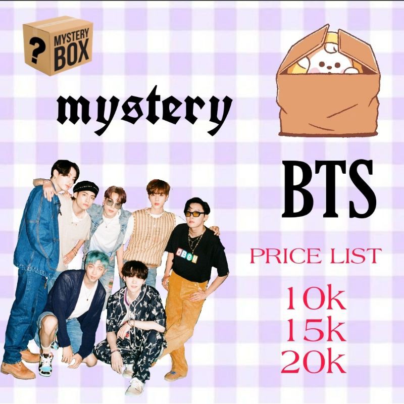 bts mystery bag